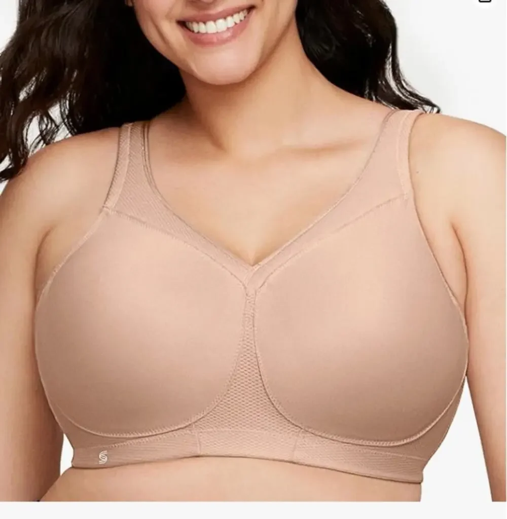 Glamorise | Full Figure MagicLift Seamless Sports Bra Wirefree #1006 | 34F